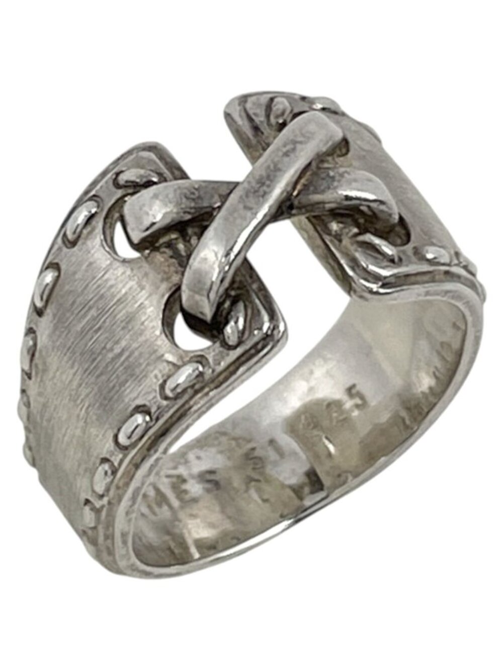 Hermes Mexico Ring 925 Sterling Silver